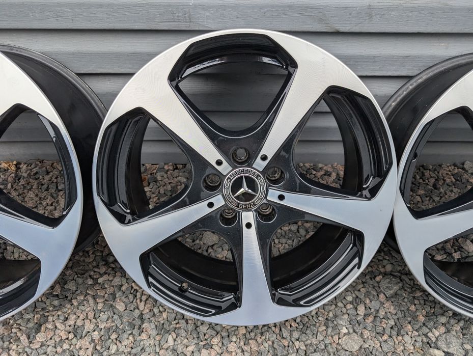 Оригінальні титанові диски Mercedes 5*112 R18 5/112 18 ET 56
