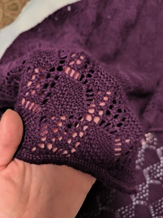 Безкоштовно ажурна накидка