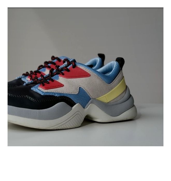 NOWE Z METKĄ buty Sneakersy ZARA półbuty Na Platformie /podwyższeniu