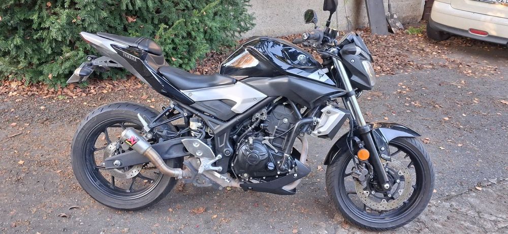 Yamaha MT mt03 z300 ABS A2 wydech acrapovic
