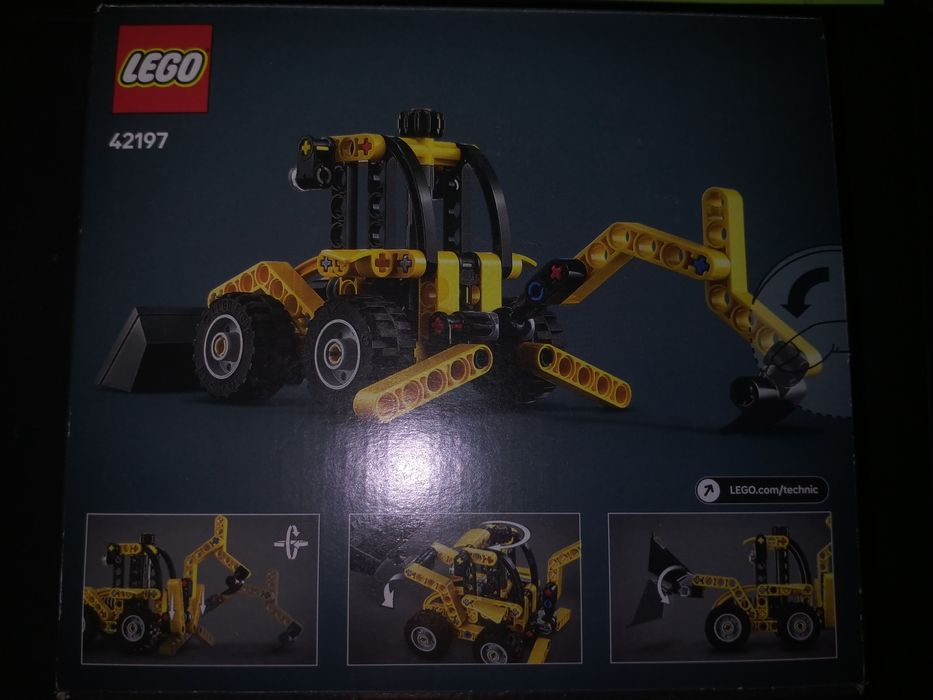 Лего технік бульдозер екскаватор 104 деталі