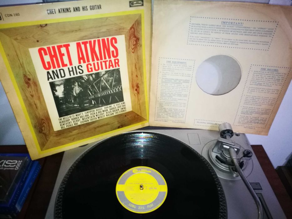 CHET   ATKINS - Chet Atkins And His Guitar (Ed Inglesa - 1961) LP