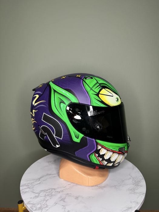 Kask Motocyklowy Hjc L RPHA 11 Green Goblin Marvel Sportowy Agv Shoei