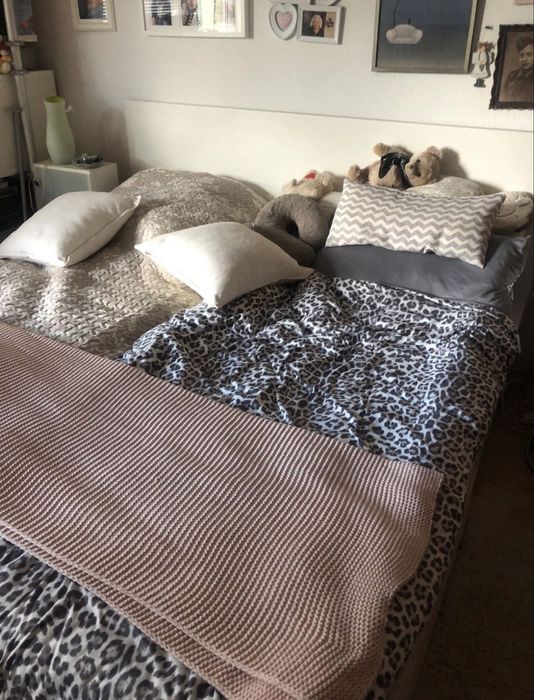 IKEA MALM łóżko 180x200 białe z szufladami
