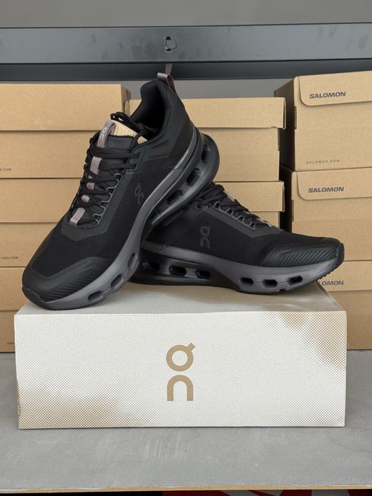 Кросовки On Cloudnova X — Black & Eclipse