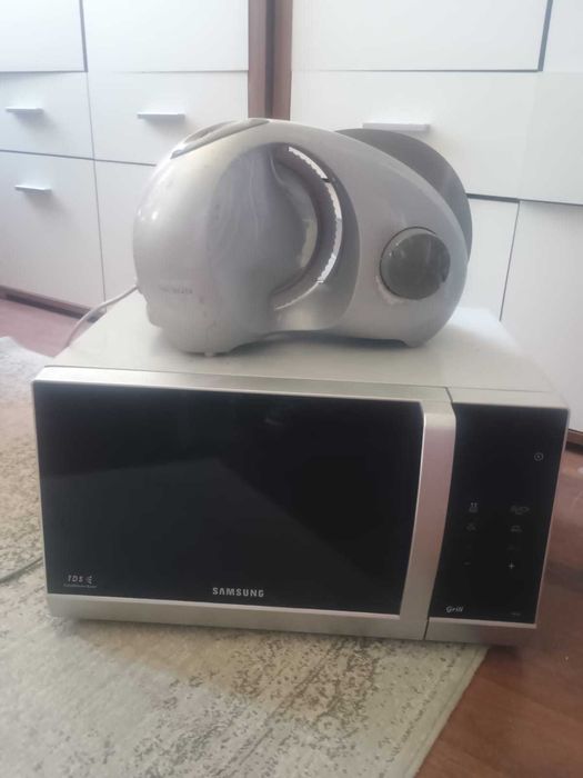 Mikrofalówka Samsungi krajalnica Zelmer