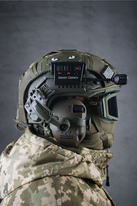 Тактичний комплект ФРАНЦІЯ Шолом + кавер + кріплення + навушники