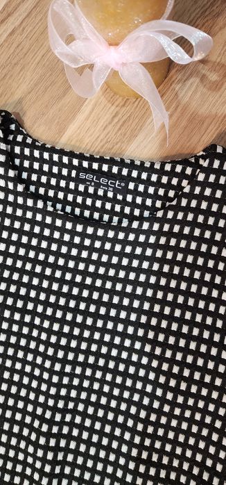 Vestido com quadrados