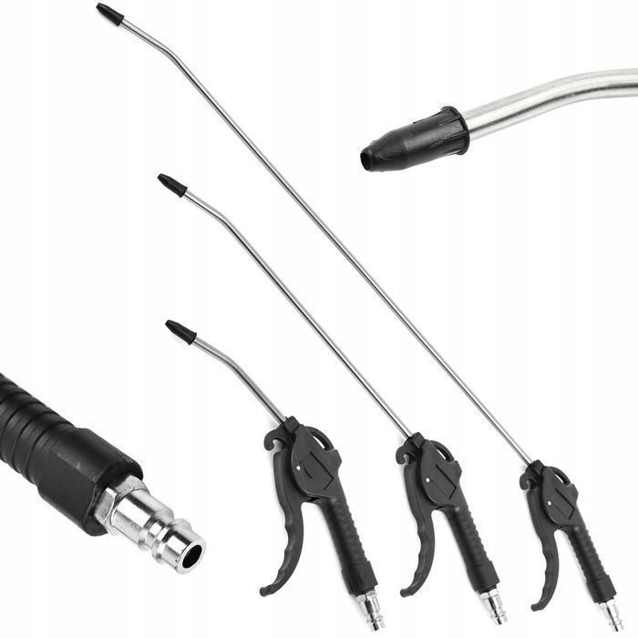 Набір з 3 продувних пістолетів Geko G03127 довжиною 100 / 300 / 500 мм