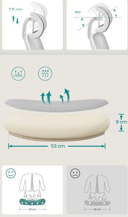 Fotel biurowy ergonomiczny