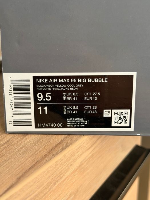 Nike Air max 95 Big Bubble