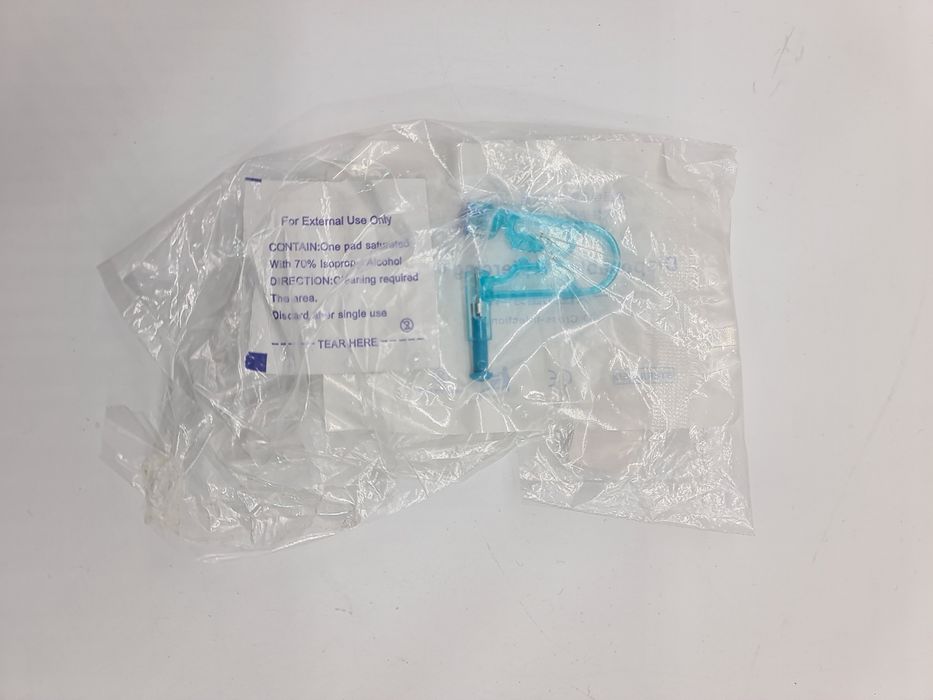 Kit descartável perfuração da orelha - novo