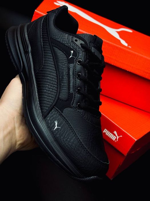 Кроссовки кожаные на каждый день Puma / большой выбор размеров 35-50