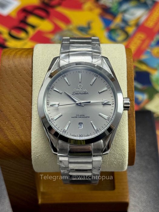 Годинник Omega Seamaster Aqua Terra Silver Dial Омега