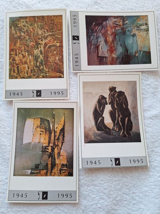 Pocztówki, widokówki (4 sztuki)