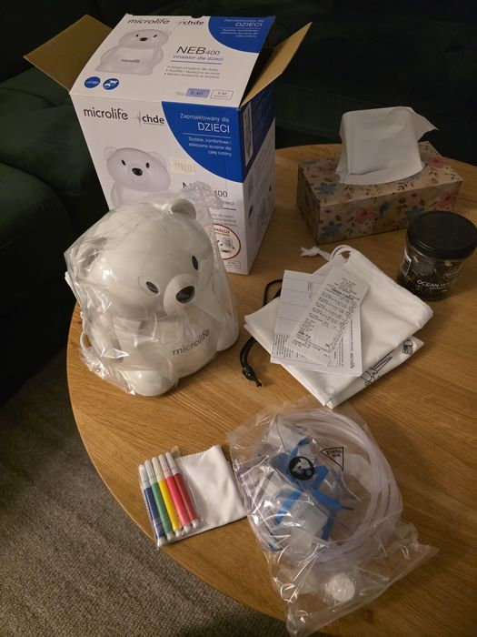 Nebulizator Microlife NEB 400 - Nieużywany!