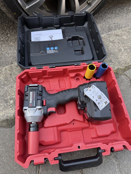 Акумуляторний ударний гайковерт PARKSIDE PERFORMANCE PPDSSA 20-Li B2 2025/11 мощность 600 ньютонов