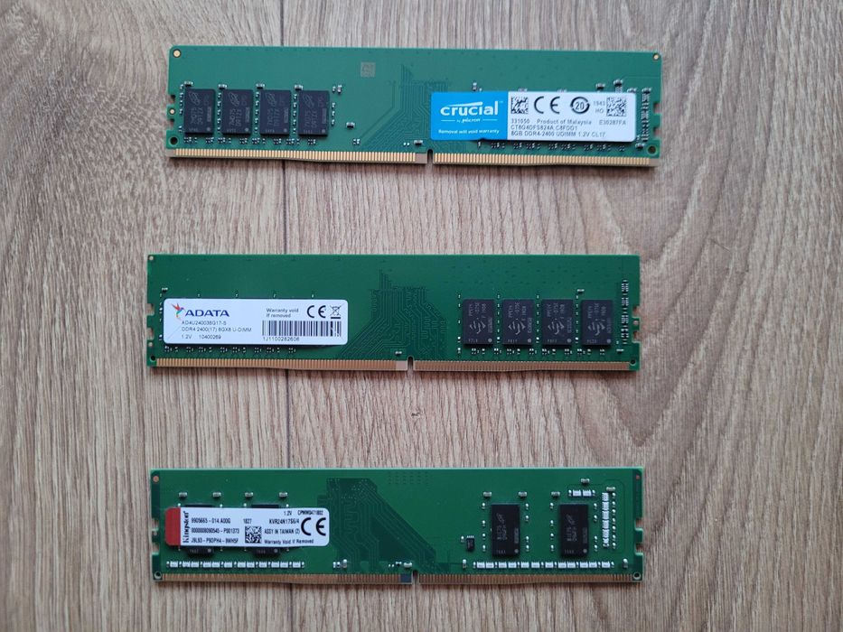 Pamięć RAM DDR4 8GB 2400MHz DIMM (PC) – 100% sprawna