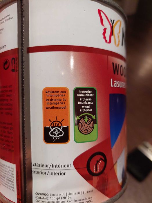 Verniz Velatura Madeira Neuce Branco Acetinado+Trincha