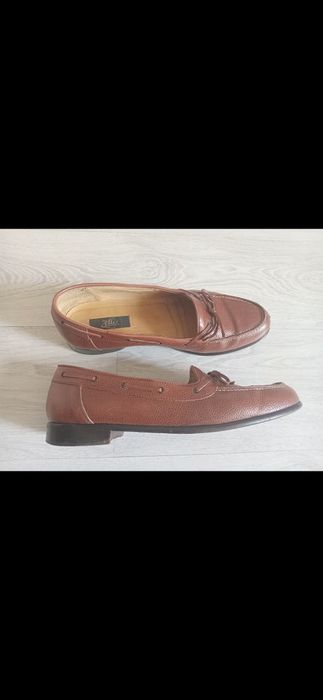 Шкіряні чоловічі мокасини Zilli