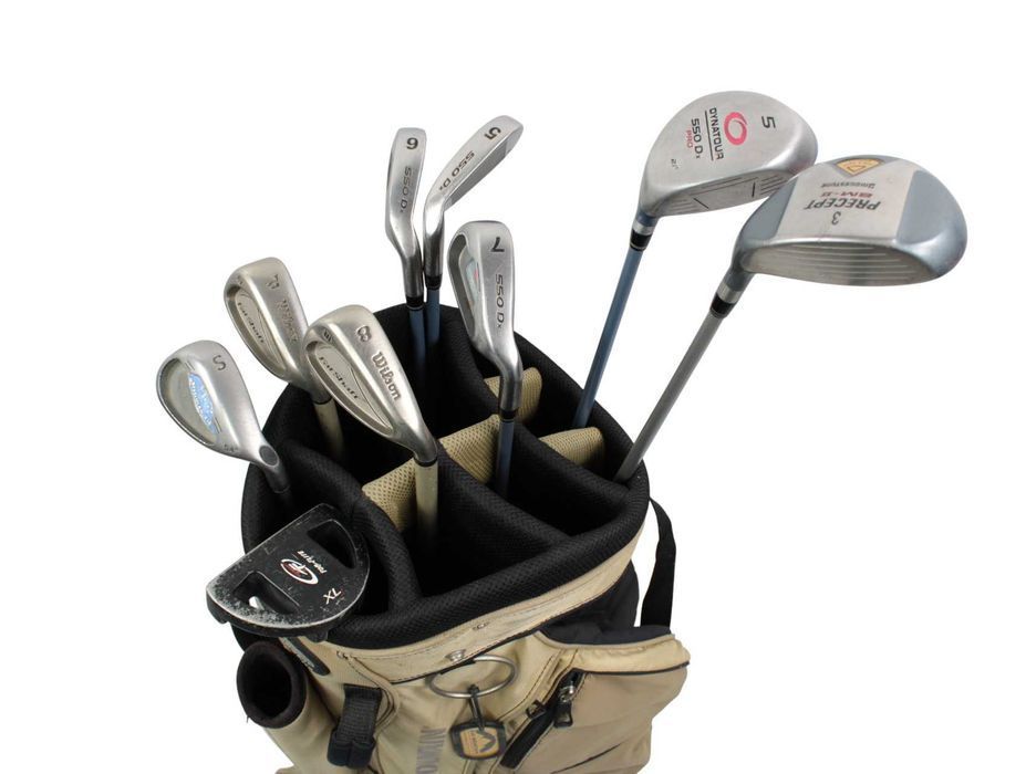 Zestaw golfowy z torbą damski Dynatour Callaway Wilson