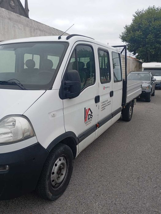 Vendo carrinha caixa aberta Opel Movano 2007. 9 lugares