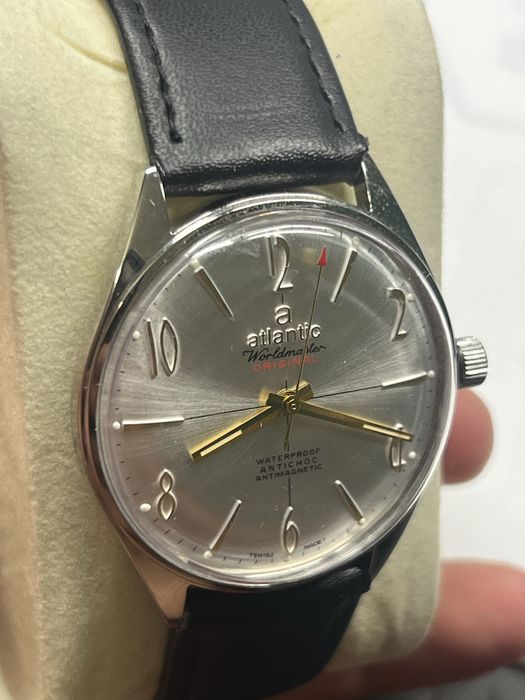 Zegarek Atlantic Worldamster 17J idealny stan