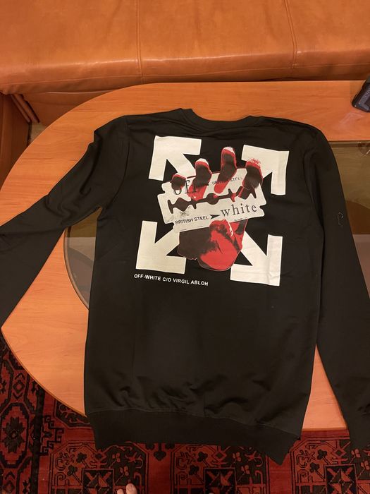 Bluza bez kaptura OFF WHITE nowa z metkami rozmiar L