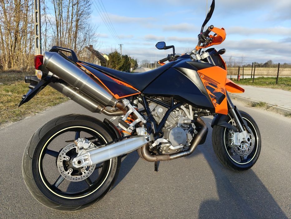 KTM 950 SM piękny stan Niemcy oryginał bezwypadkowy