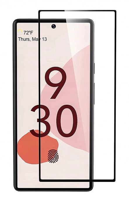 Szkło Hartowane Pełne z Ramką do Google Pixel 6