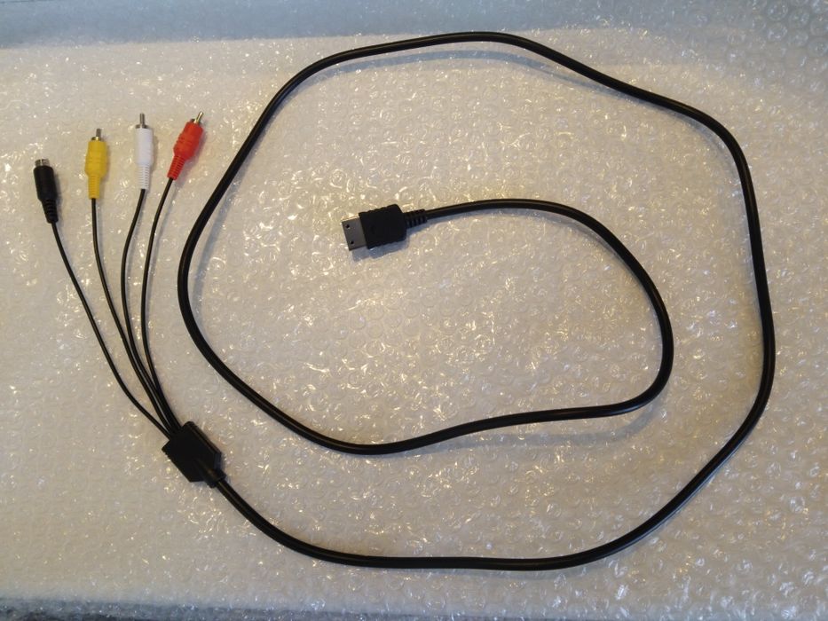 Sega Dreamcast Cabo TV Novo 1.8m AV RCA Svideo