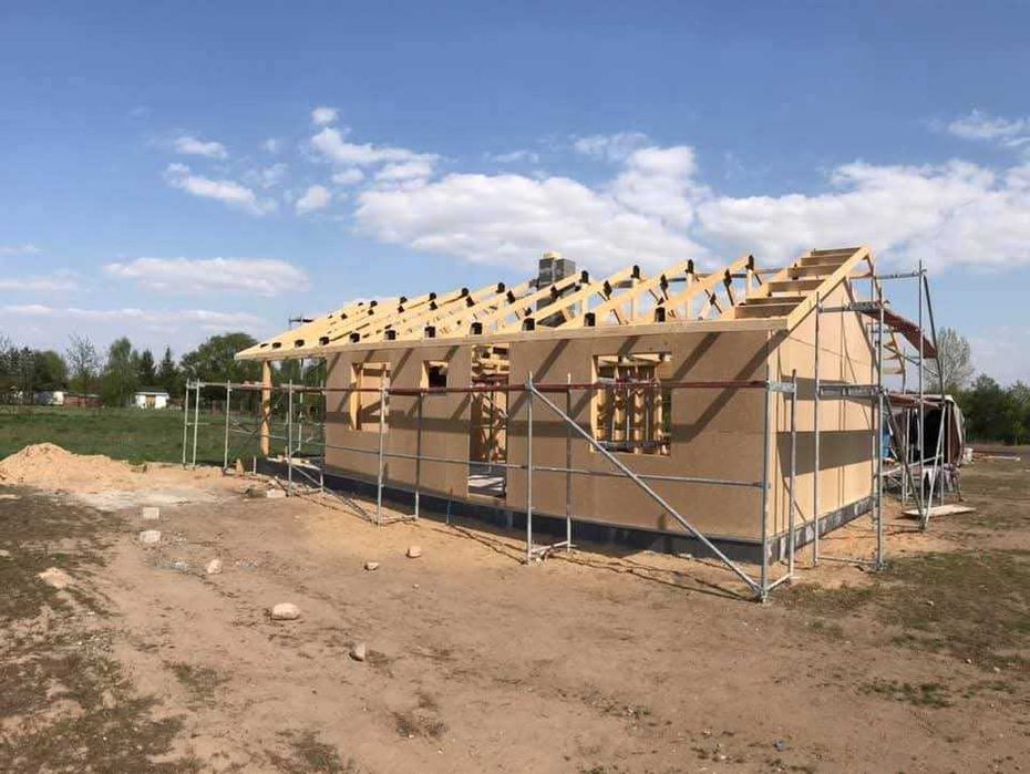 Domy Szkieletowe, Płyty Fundamentowe,