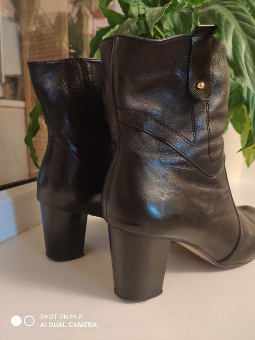 Осенние демисезонные ботинки натуральная кожа