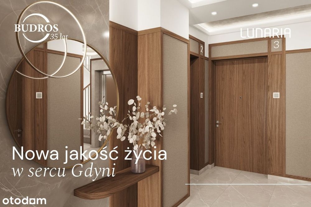 Lunaria - Działki Leśne, Gdynia - 2 pokoje - II piętro -B13-negocjuj