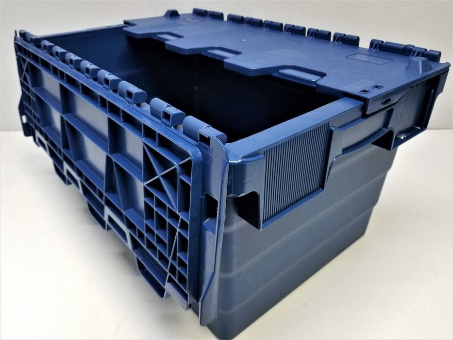 Pojemnik Transportowy Magazynowy Kurierski Skrzynka Kosz 60x40x32cm