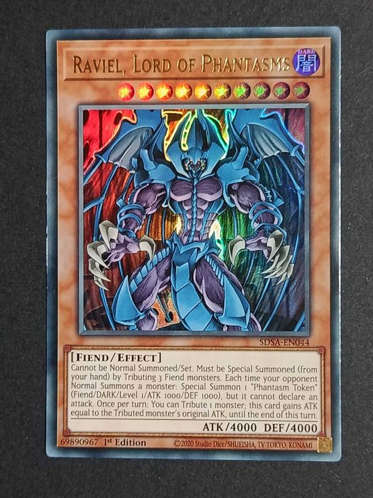 Yu-Gi-Oh! 1.ª Edição 'Sacred Beasts Bundle' (3 Ultra Rares) - TN19-007/008/009 - Uria, Hamon & Raviel - Structure Deck: Sacred Beasts - Cartas de 2020