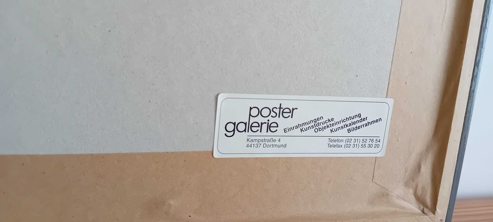 Quadro Paisagem de Veneza tela assinada 75 x 52 cm