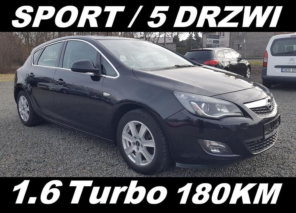 Opel Astra 1.6 Turbo 180Km Sport Oryginalny Przebieg Serwis