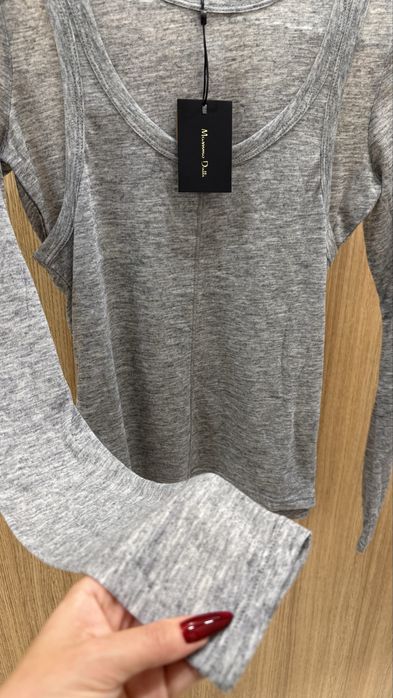 Massimo Dutti лонг кофта лонгслів