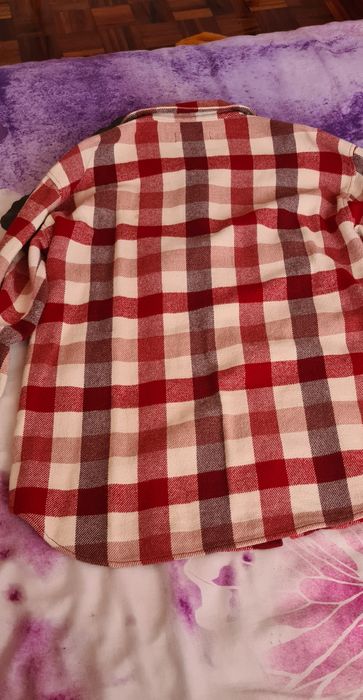 Camisa xadrez 10 anos