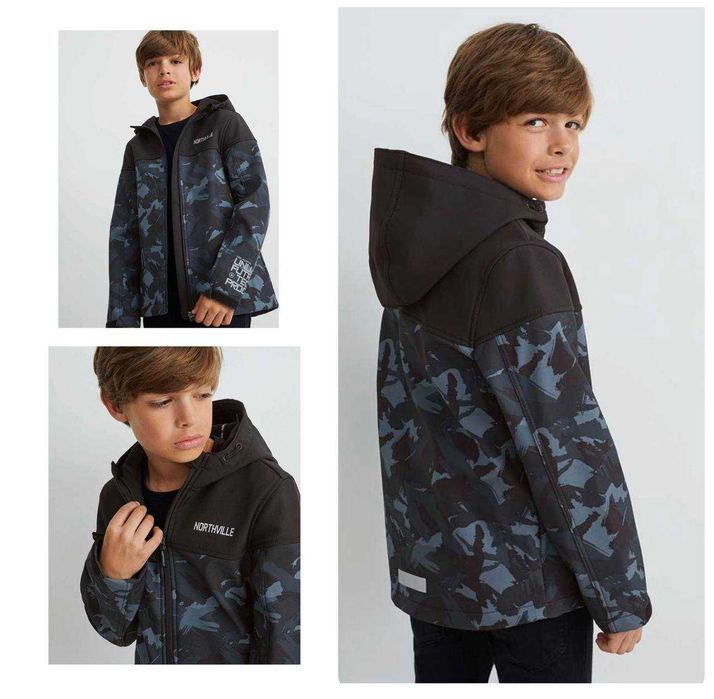 Куртка C&A 11-12 р. (146-152см) софтшелл, Softshell