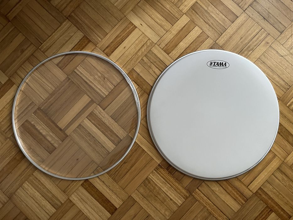 Tama Drum Heads 14" (Front and Snare Side)