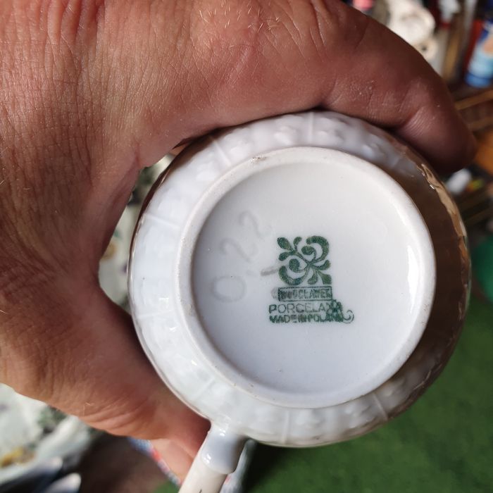 Porcelana Wloclawek serwis do kawy