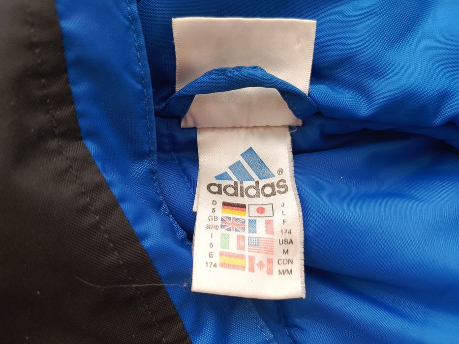 Kurtka męska zimowa Adidas-orginalny/size M/174/wymiary na metce.