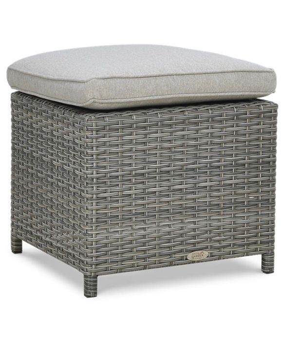 Narożnik technorattan MONIZ DINING PLUS Dark Grey