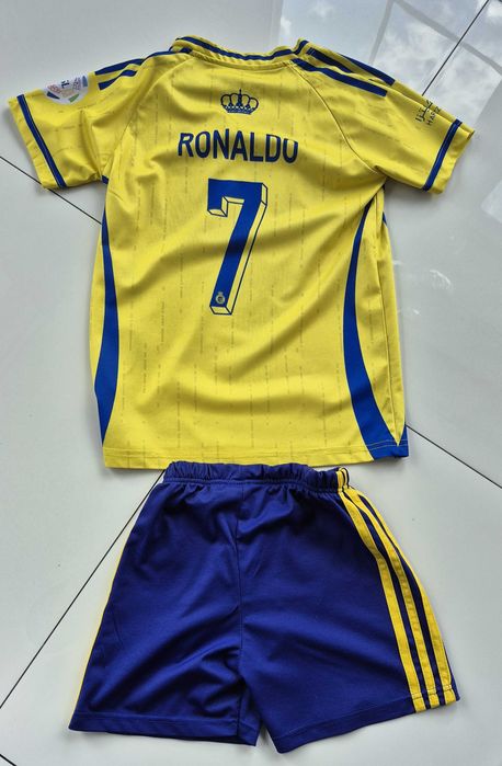 Komplet sportowy "Ronaldo 7" Al Nassr - rozmiar 140