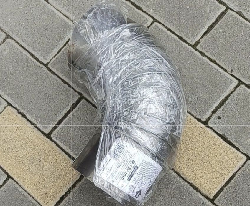 Коліна на димохід жаростійкі Parkanex 2мм / труби /коліна на димохід 1