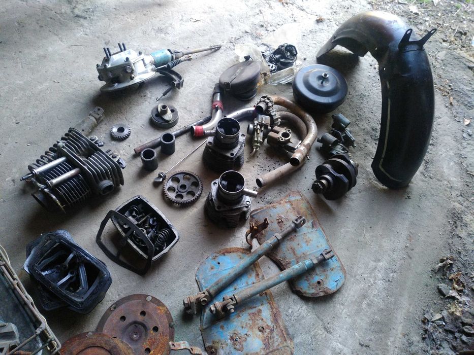 МТ11 Днепр МТ10 МТ9 Крыло Переднее Голубое Коляска Воздухан Переднє МТ