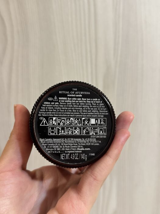 Свічка Rituals ayrveda