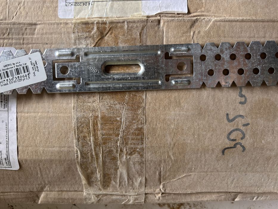 Wieszak płaski 60/125